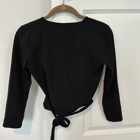 Ballet wrap top - Picture 3 of 5